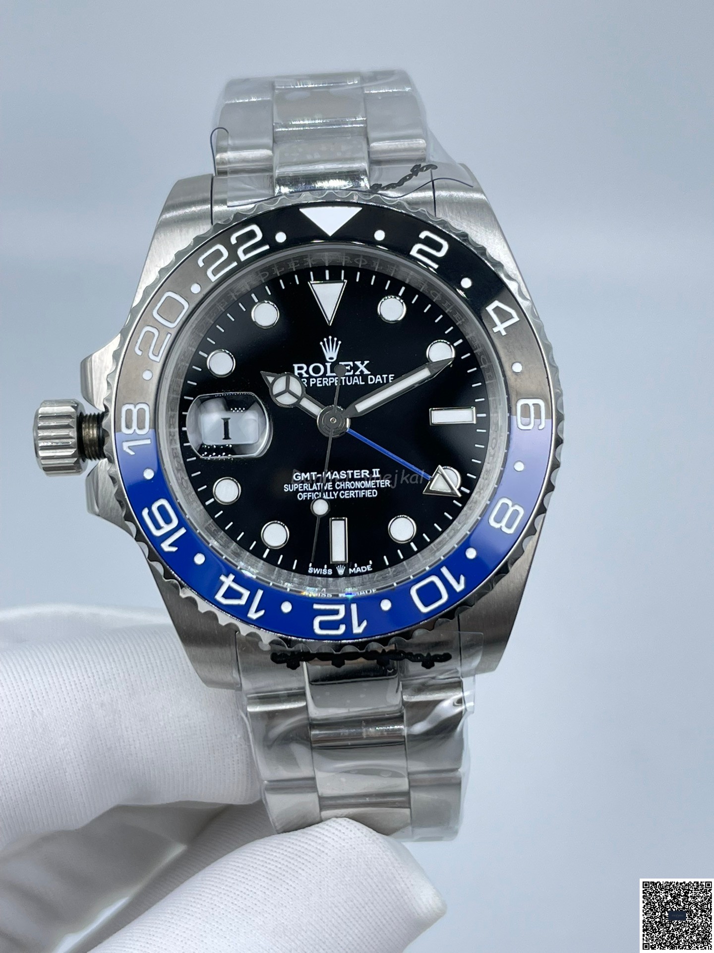 Rolex GMT Master II Batman 126710BLNR Left Hand 40mm