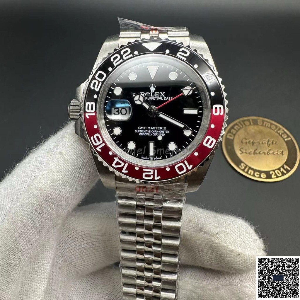 Rolex GMT Master II COKE 116710RB Left Hand 40mm