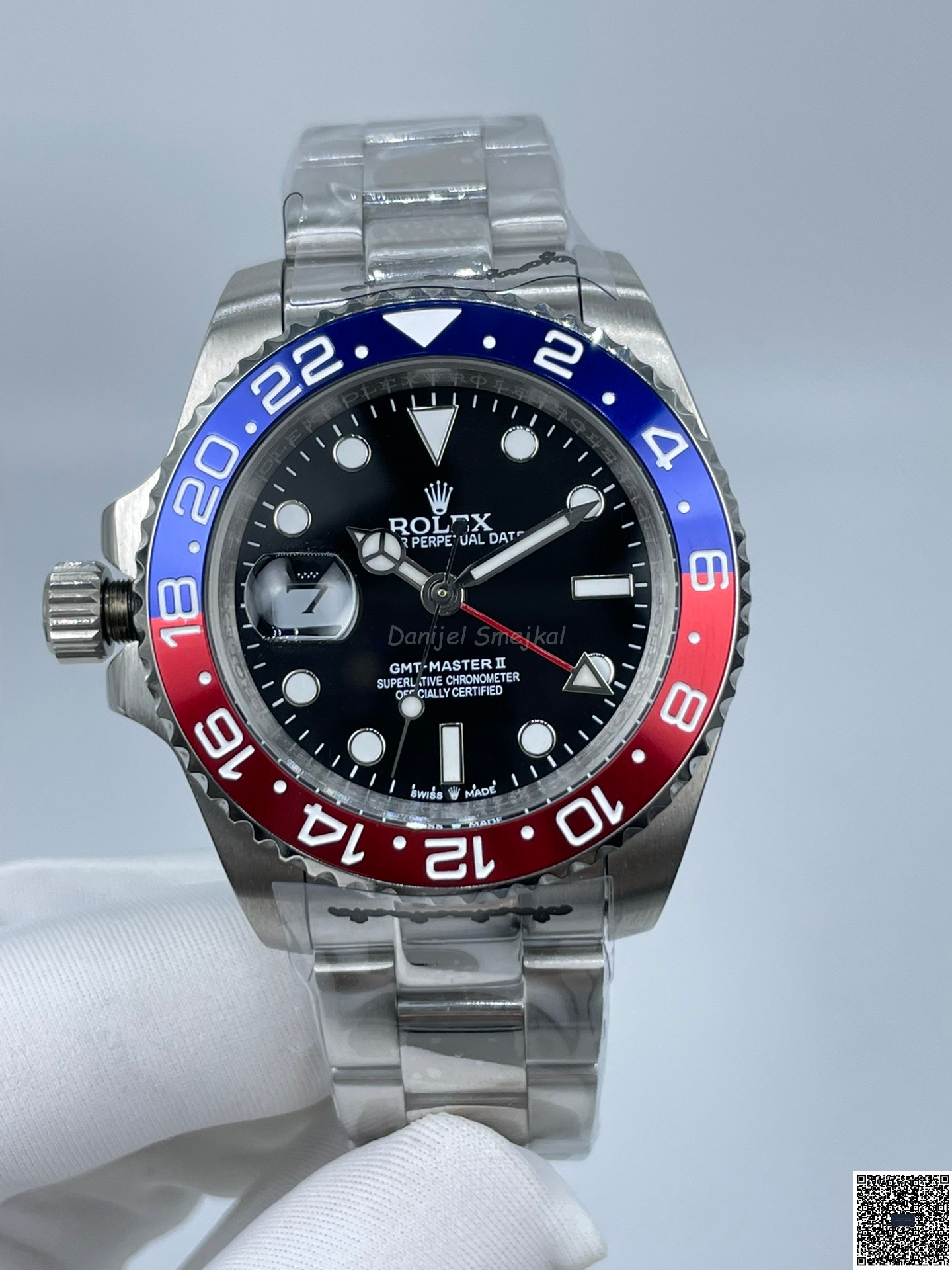 Rolex GMT Master II PEPSI 126710BLRO Left Hand 40mm