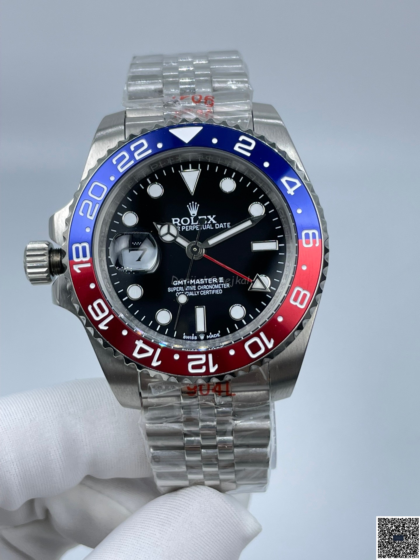 Rolex GMT Master II PEPSI 126710BLRO Left Hand 40mm