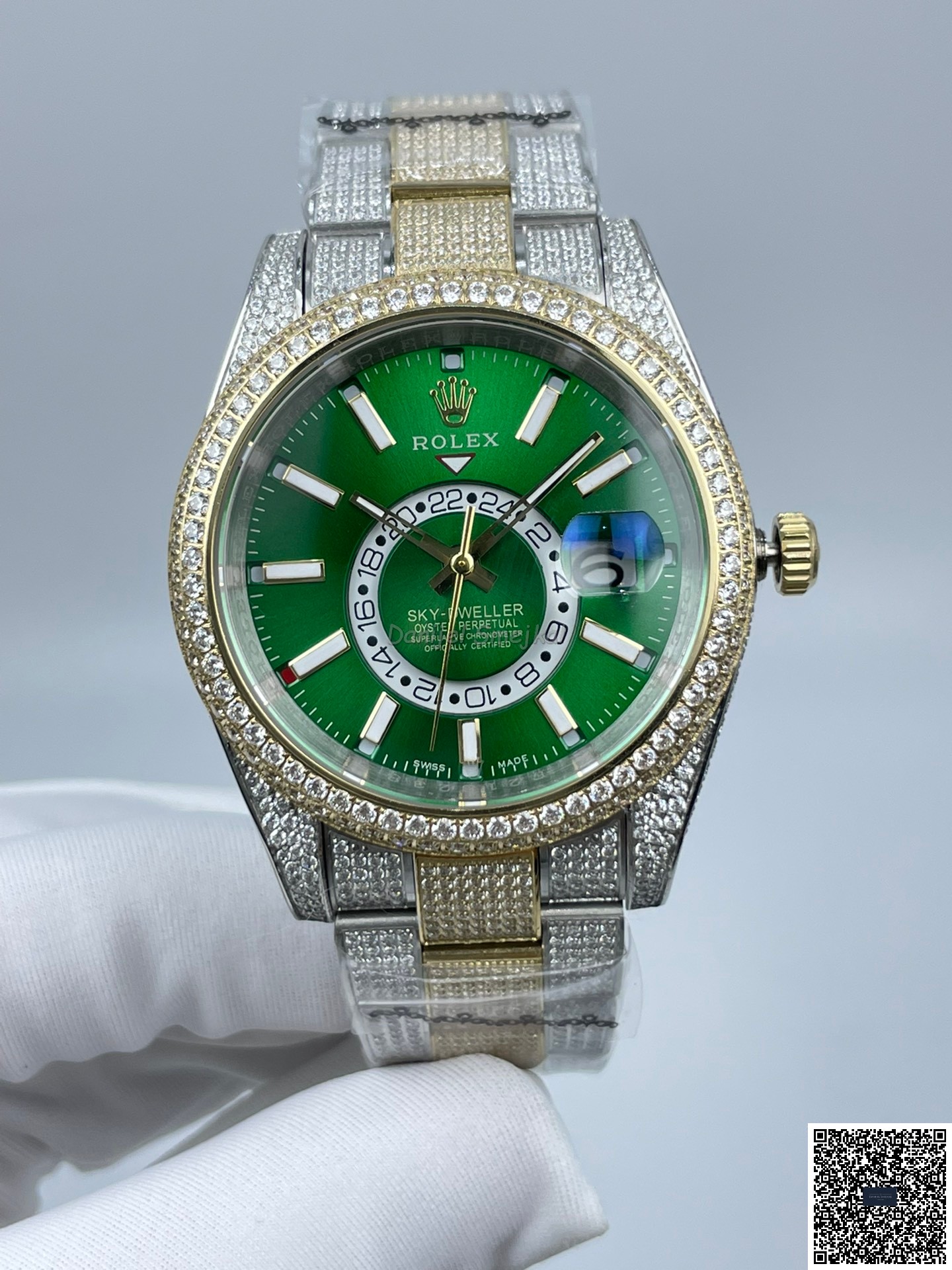 Rolex SkyDweller Iced Out 326934 42mm