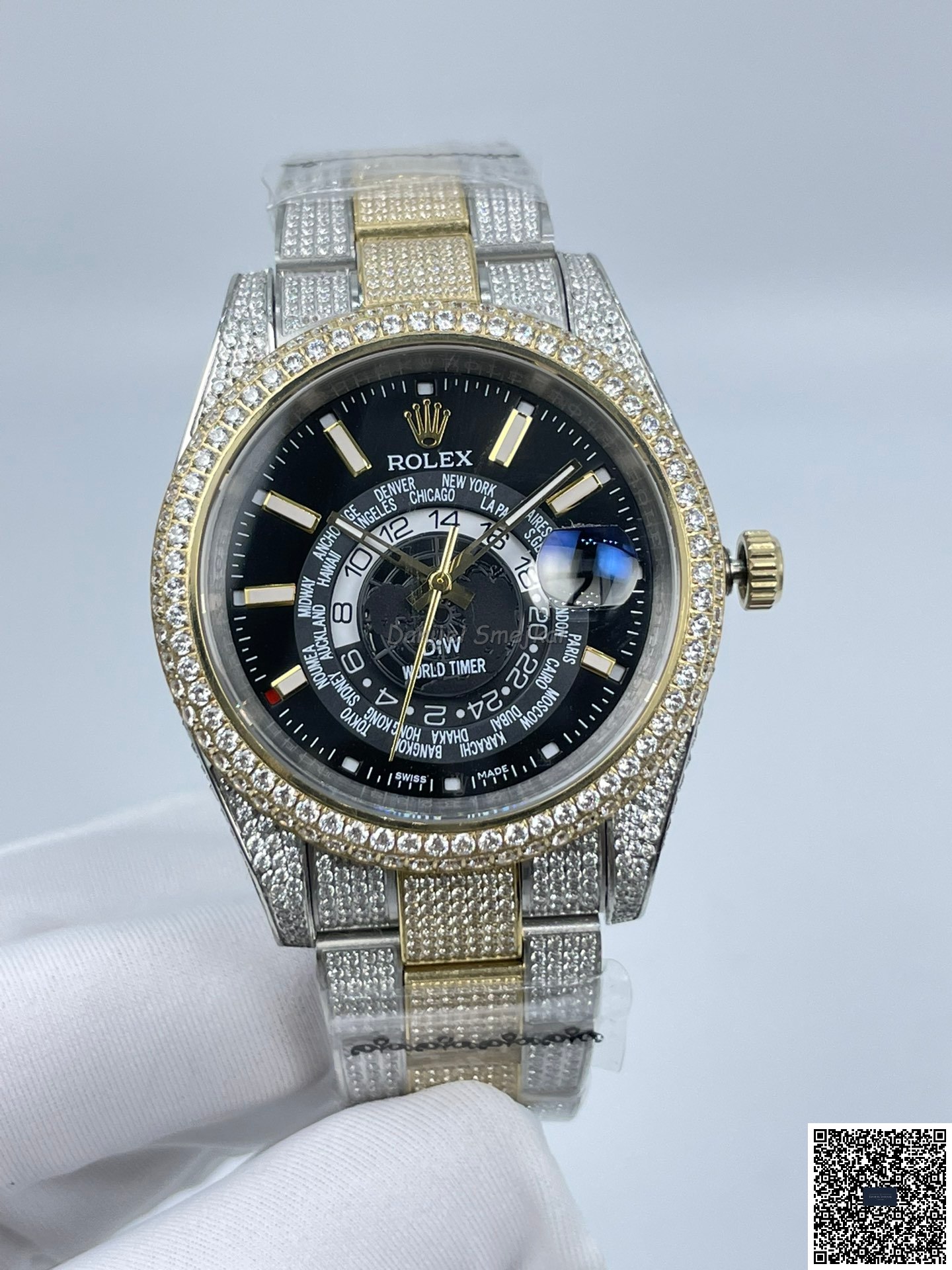 Rolex SkyDweller Iced Out 326934 42mm