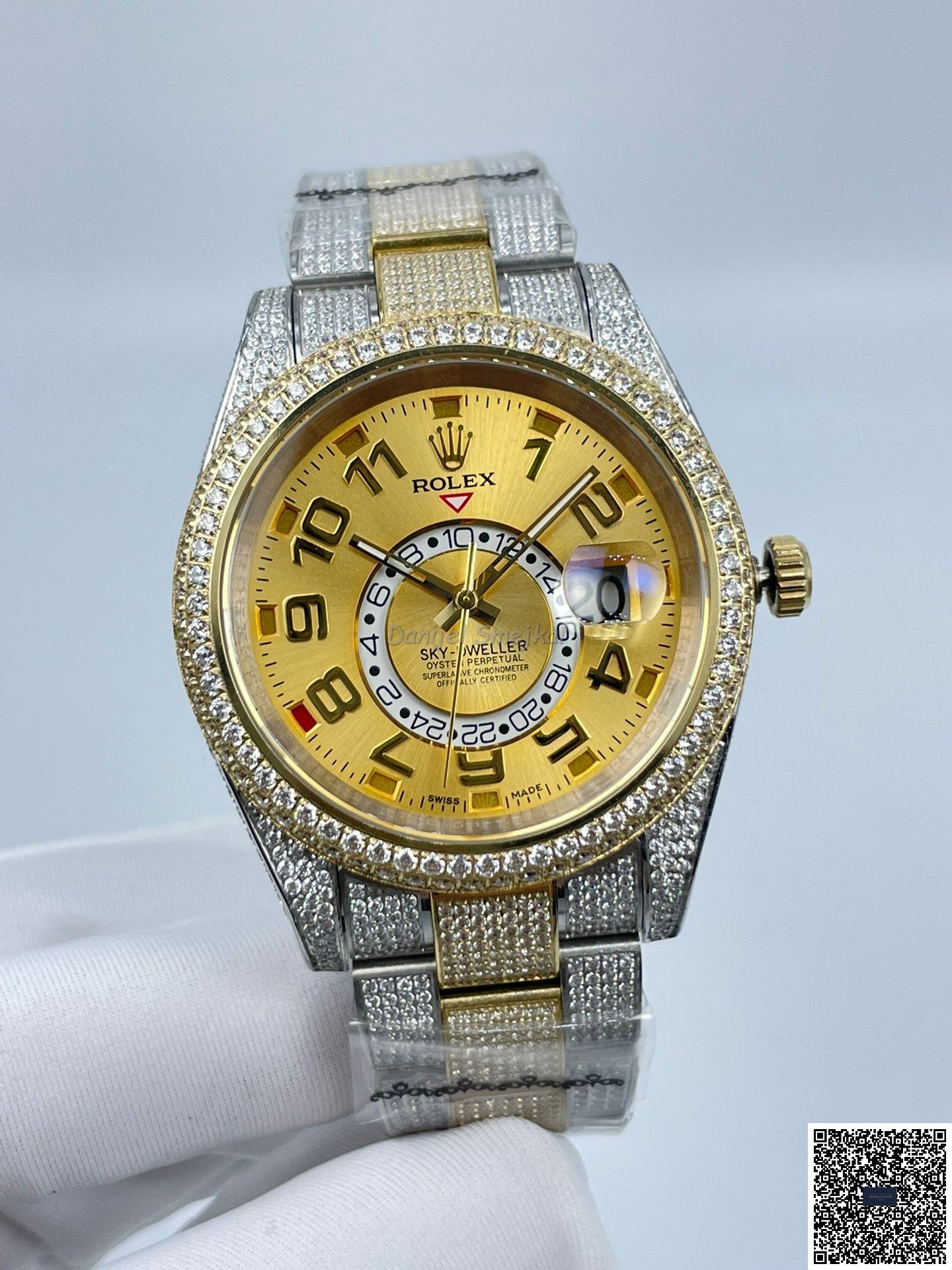 Rolex SkyDweller Iced Out 326934 42mm