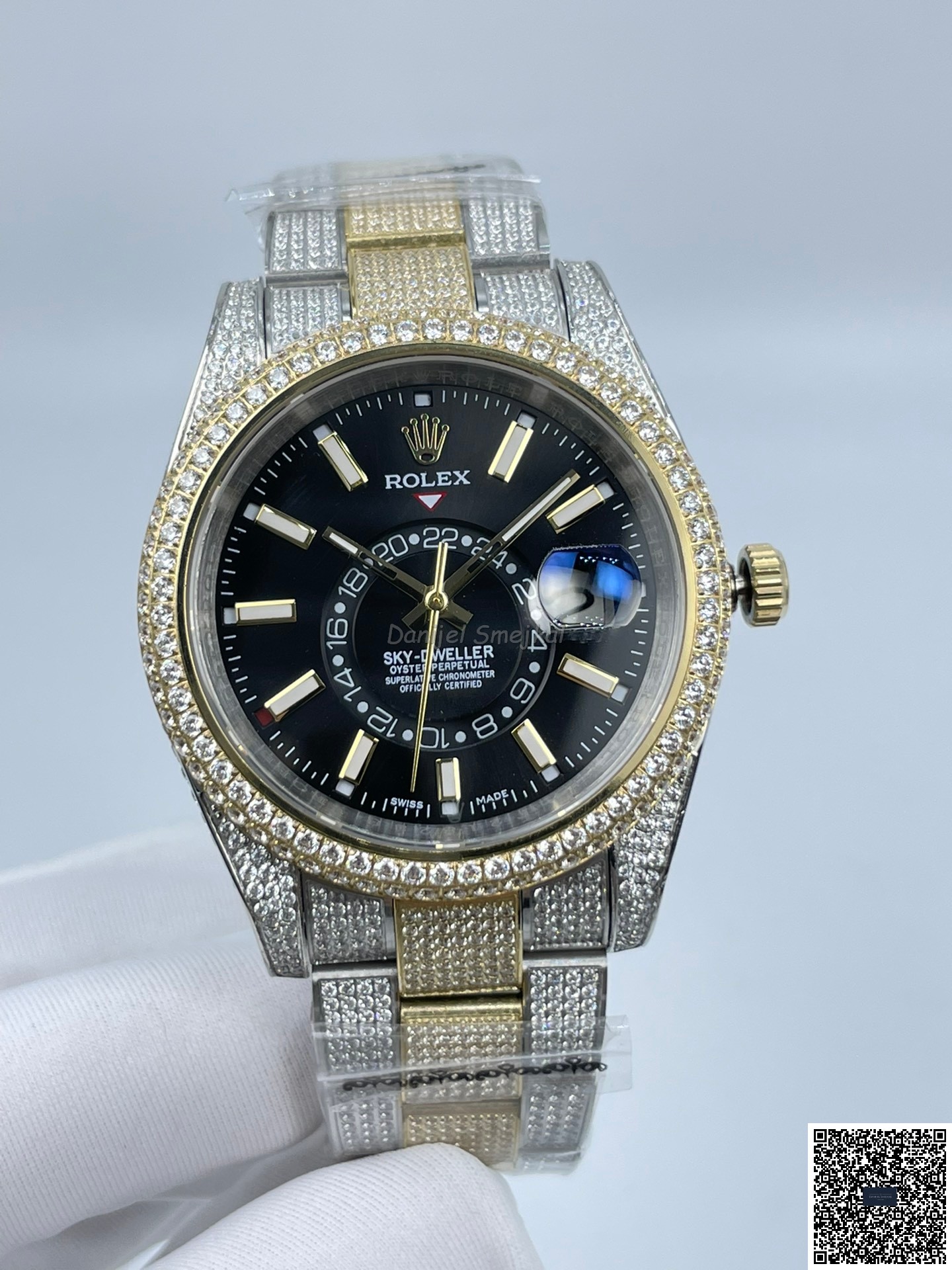 Rolex SkyDweller Iced Out 326934 42mm