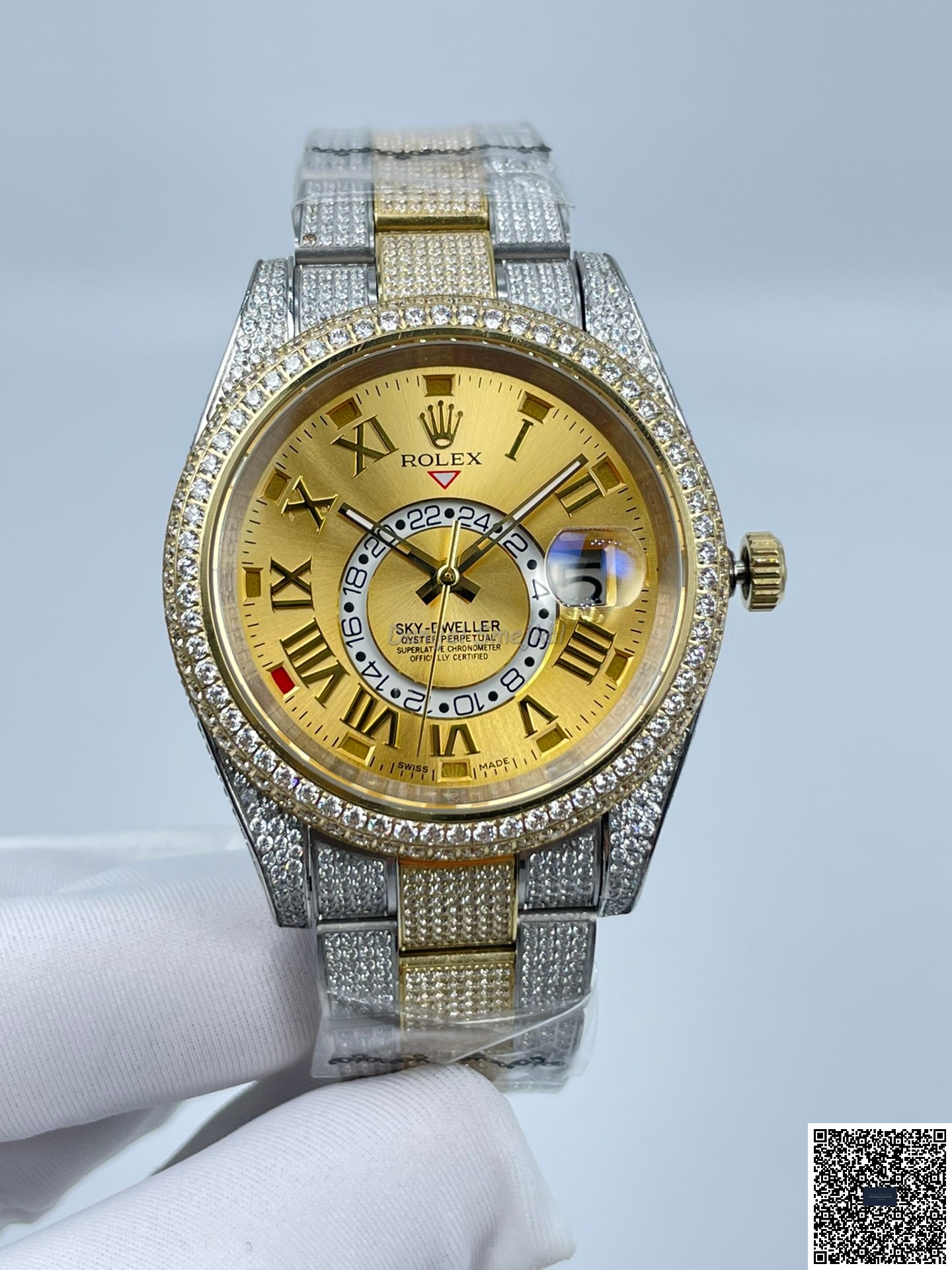 Rolex SkyDweller Iced Out 326934 42mm