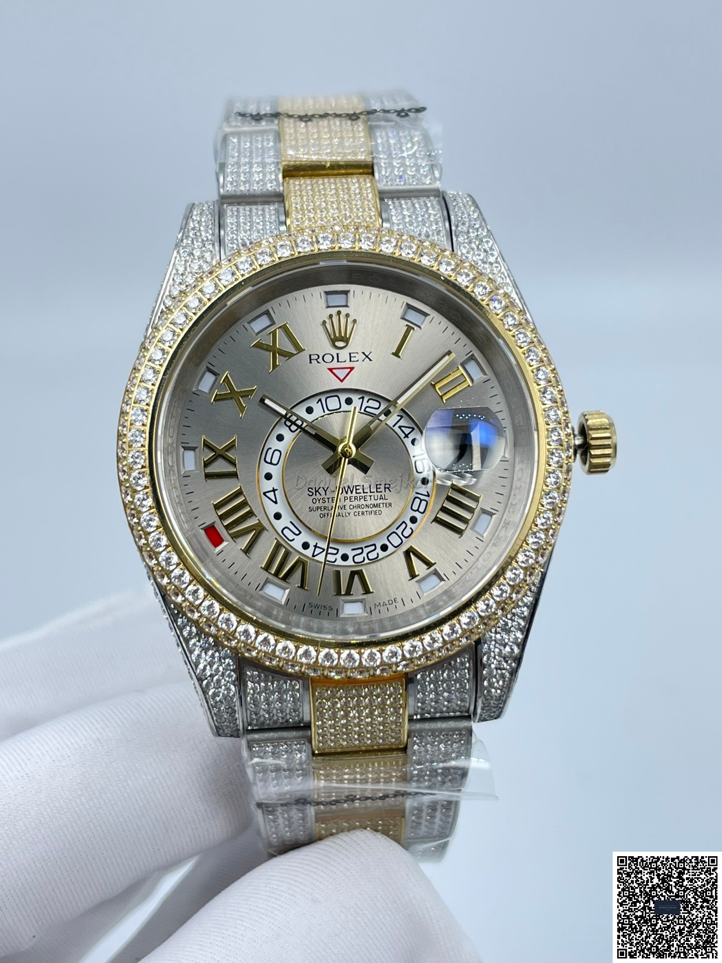Rolex SkyDweller Iced Out 326934 42mm