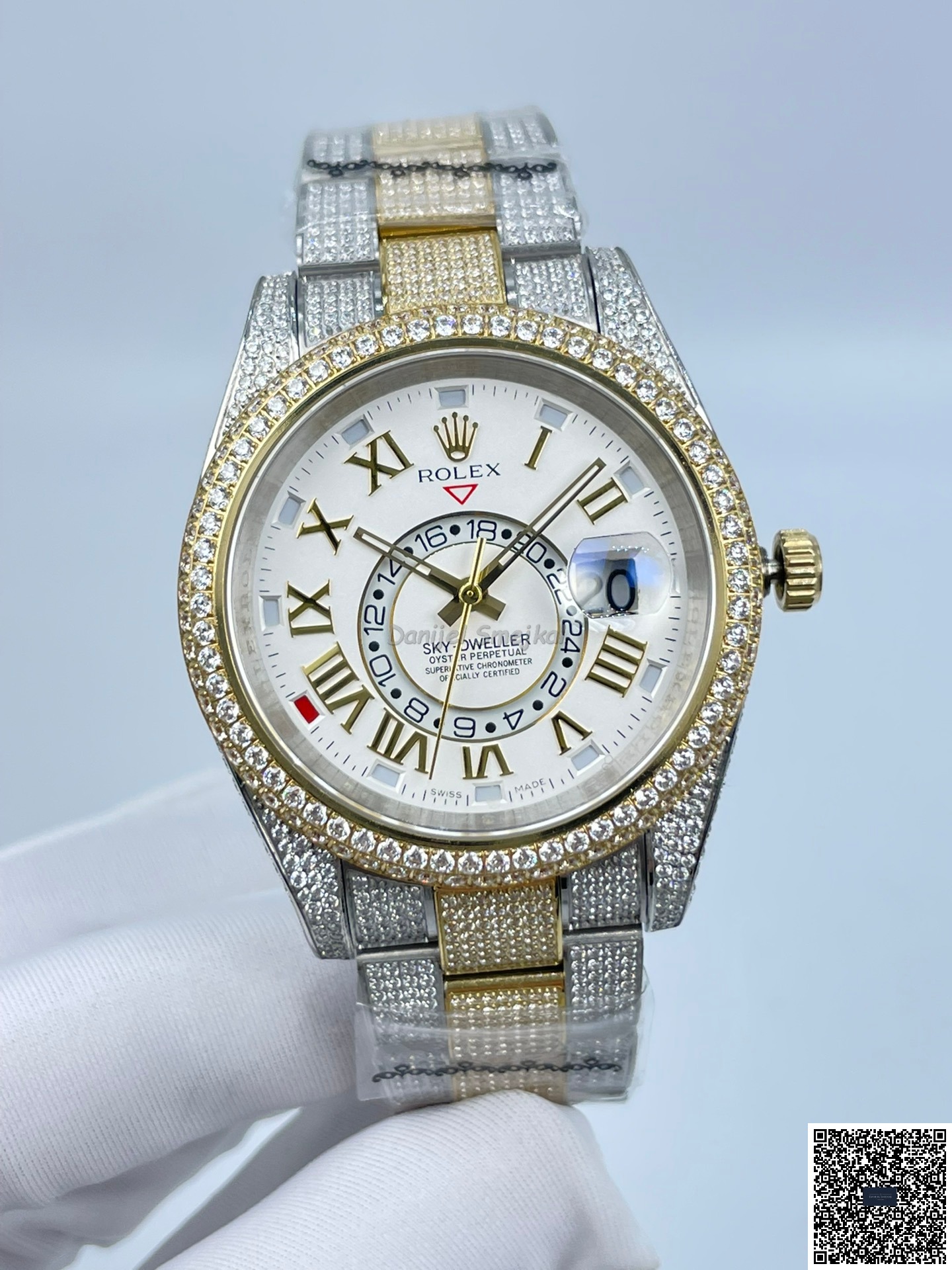Rolex SkyDweller Iced Out 326934 42mm