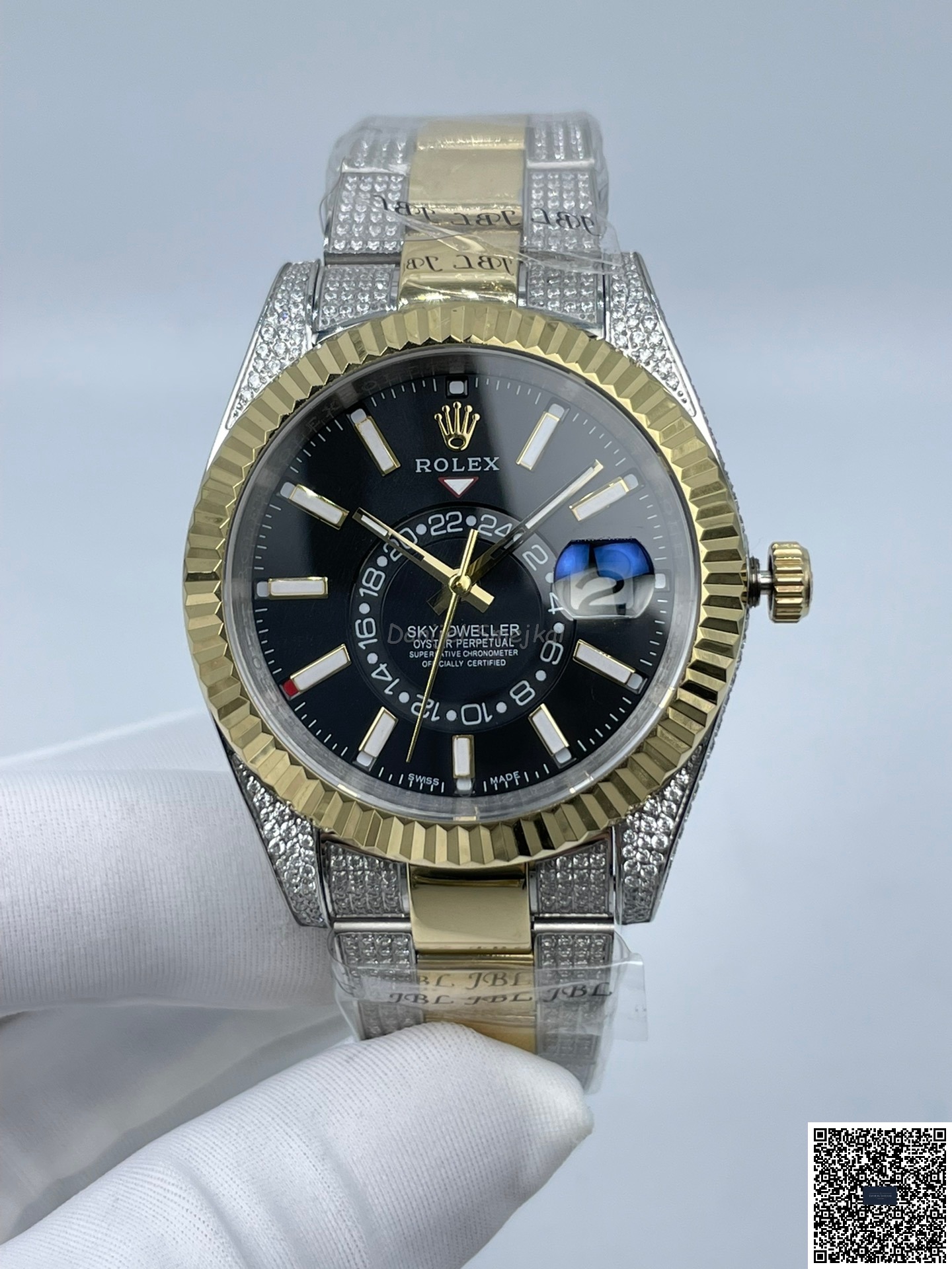 Rolex SkyDweller Iced Out 326934 42mm