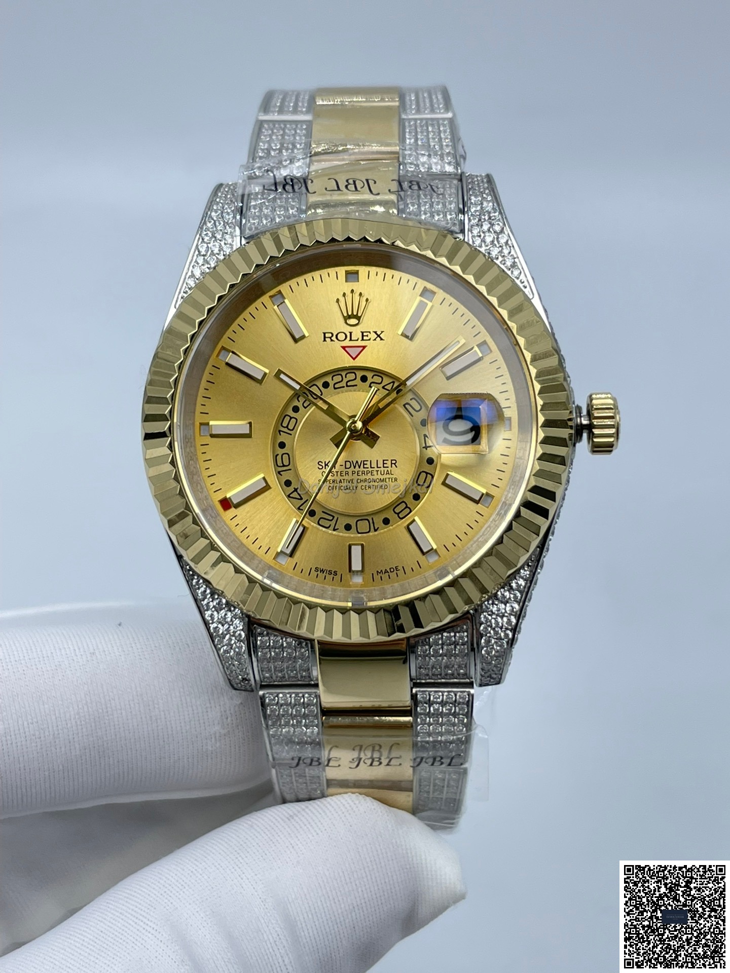 Rolex SkyDweller Iced Out 326934 42mm