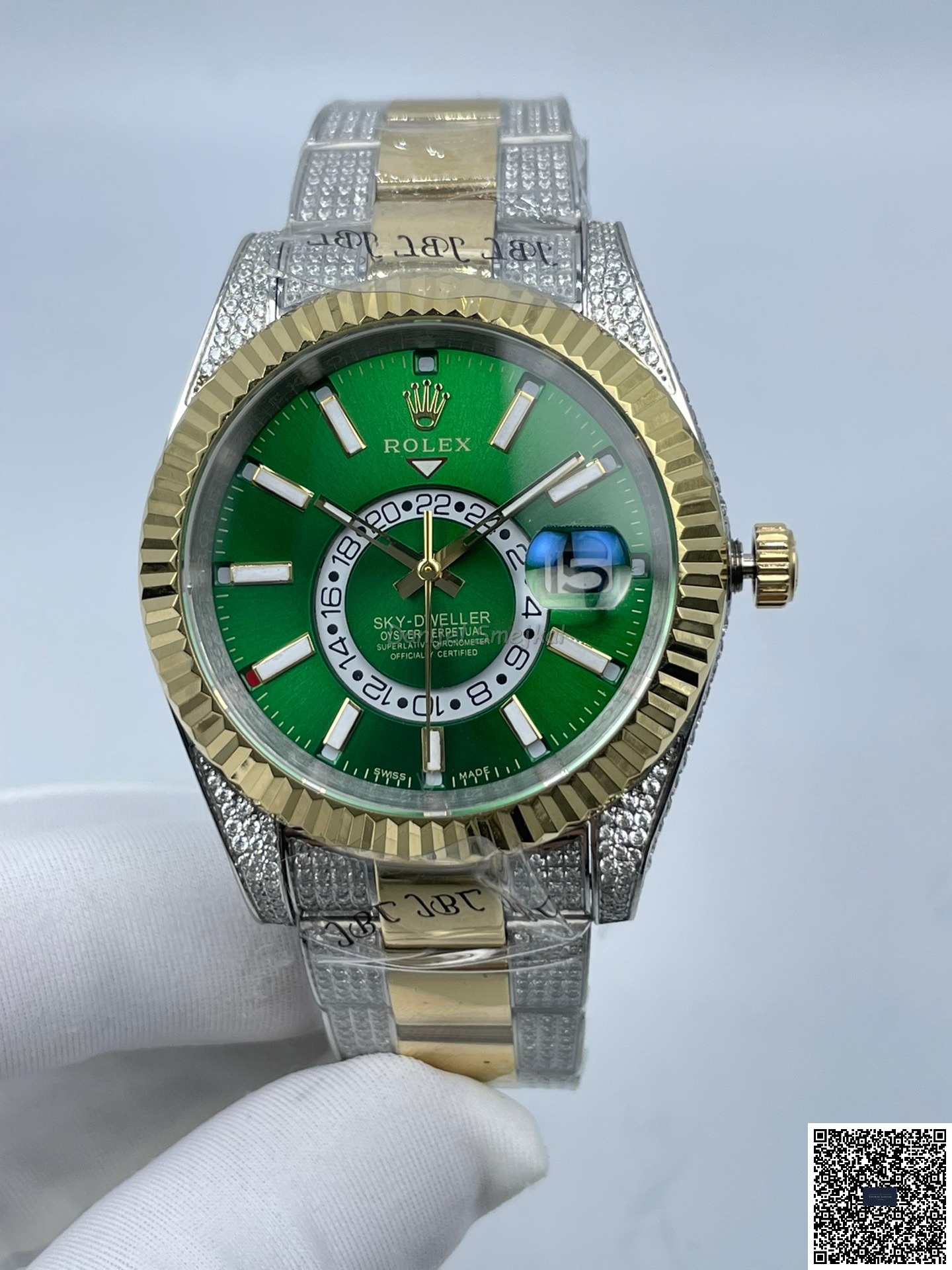 Rolex SkyDweller Iced Out 326934 42mm