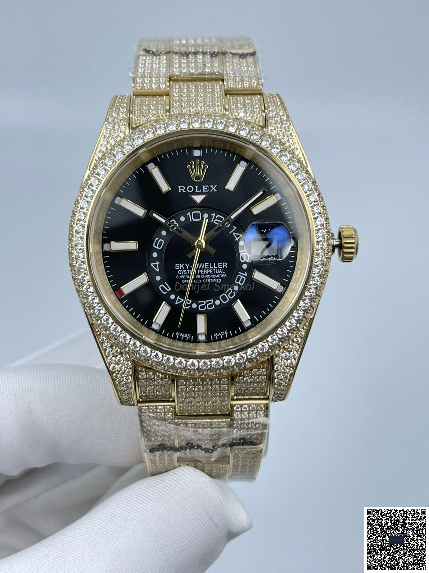Rolex SkyDweller Iced Out 326938 42mm