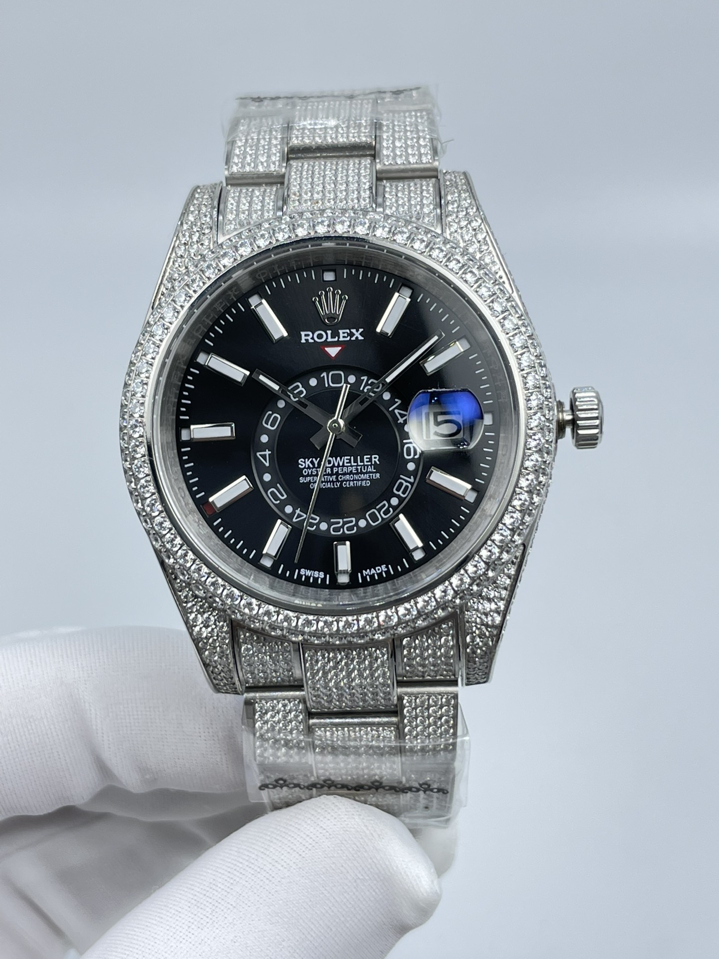 Rolex SkyDweller Iced Out 336934 42mm