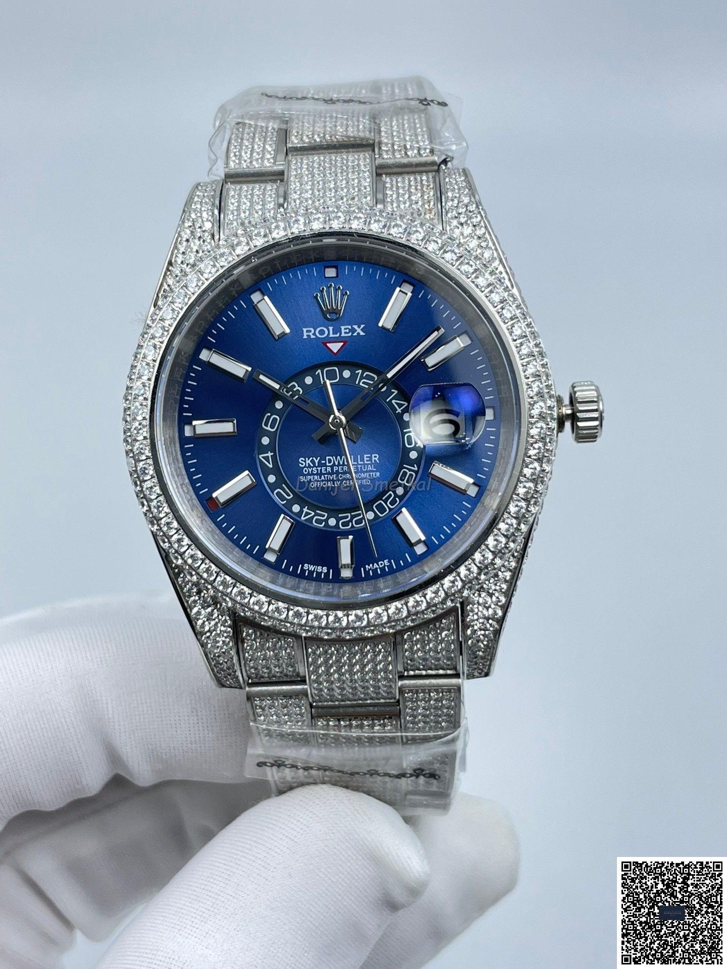 Rolex SkyDweller Iced Out 336934 42mm
