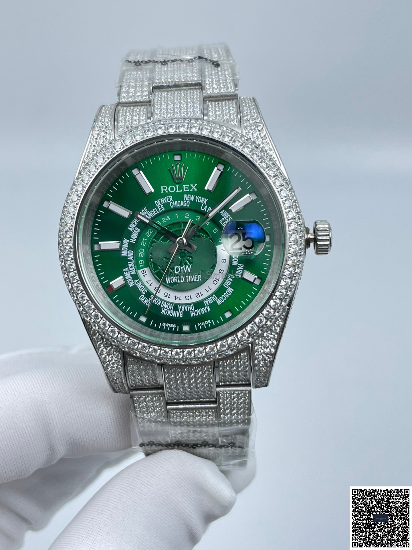 Rolex SkyDweller Iced Out 336934 42mm