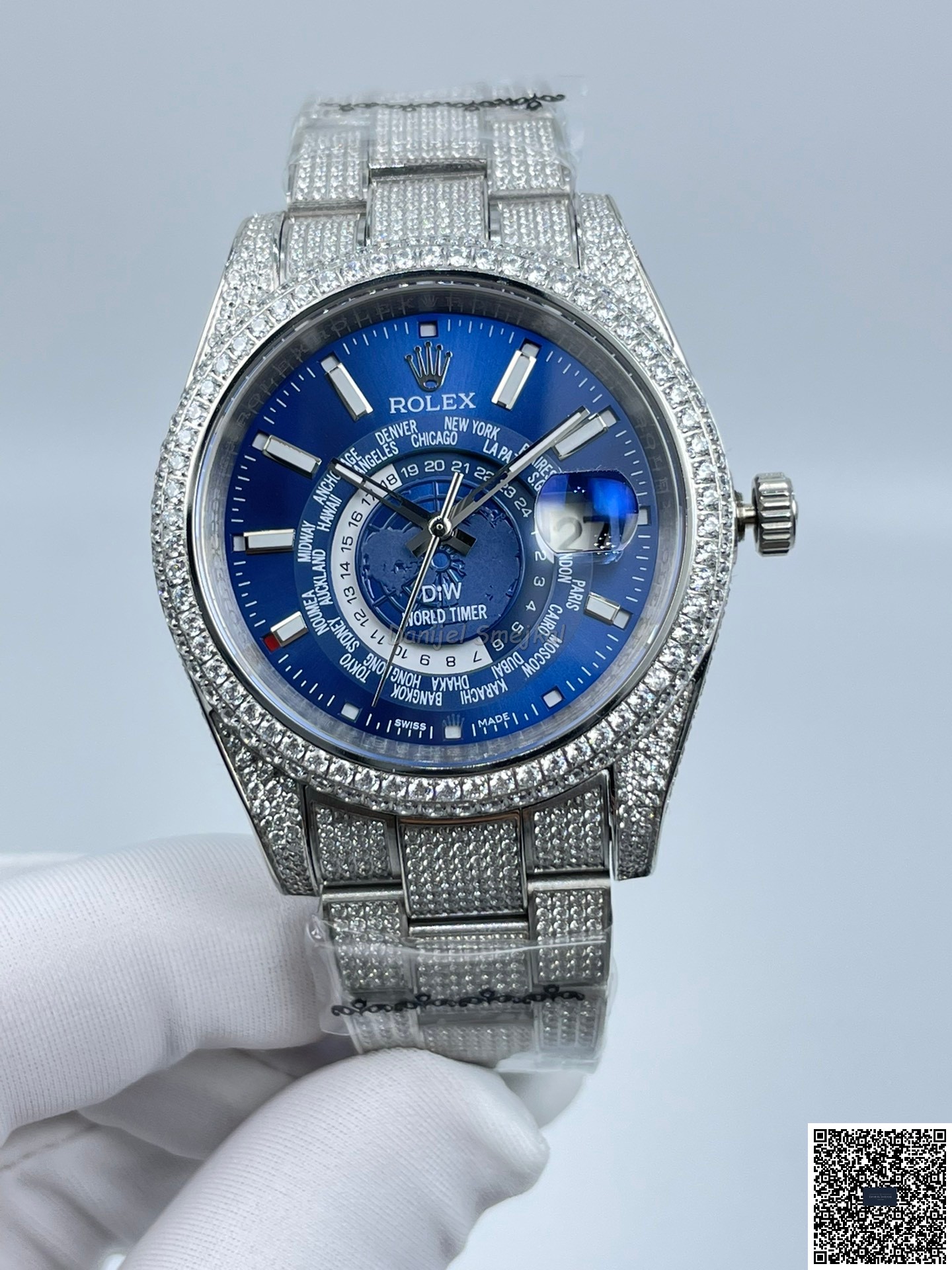 Rolex SkyDweller Iced Out 336934 42mm