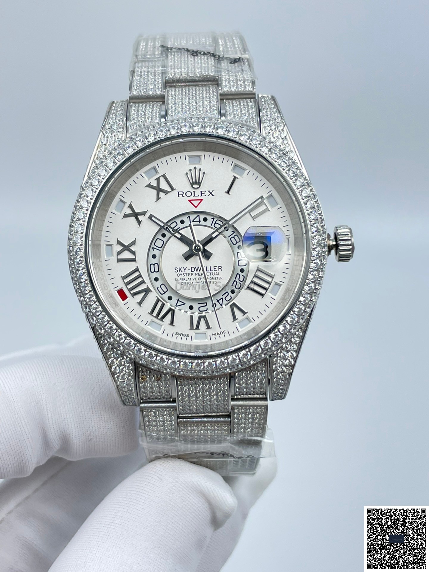 Rolex SkyDweller Iced Out 336934 42mm