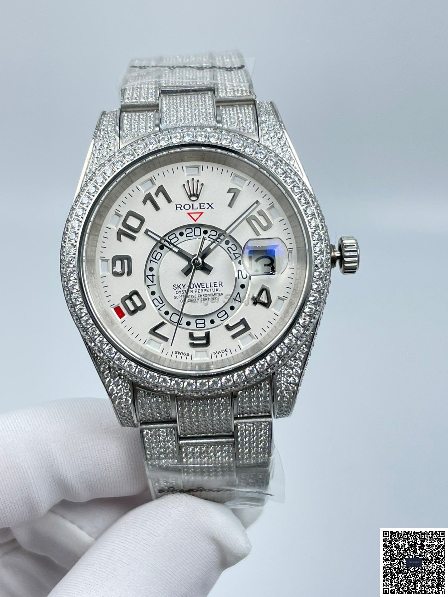 Rolex SkyDweller Iced Out 336934 42mm