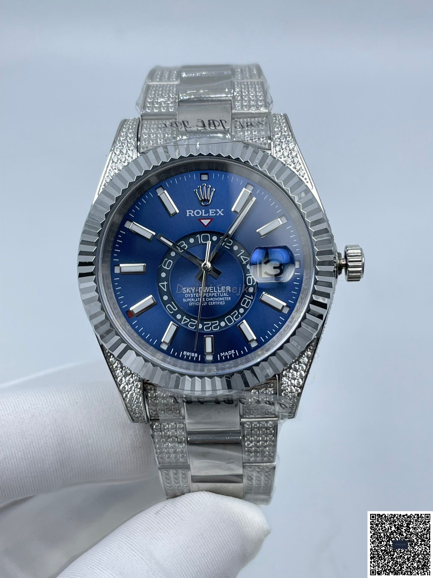 Rolex SkyDweller Iced Out 336934 42mm