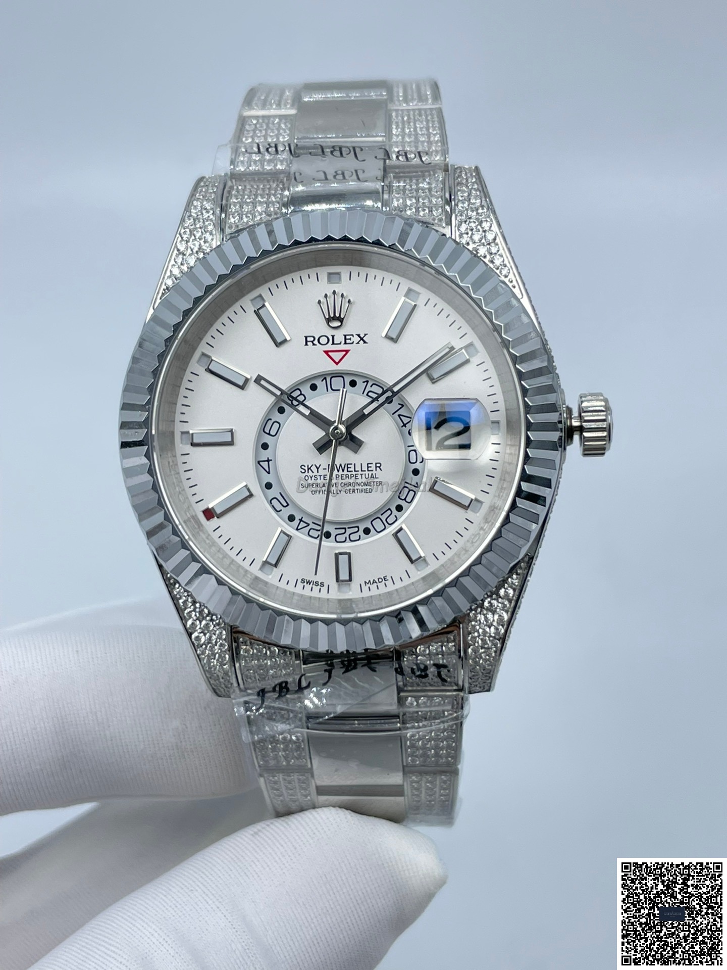 Rolex SkyDweller Iced Out 336934 42mm