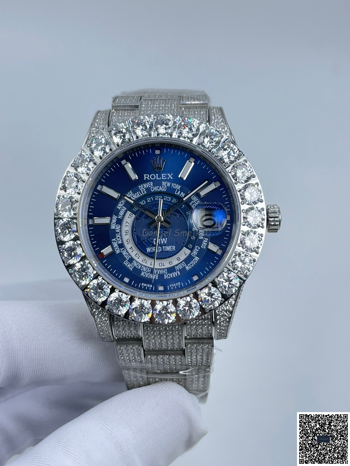 Rolex SkyDweller Iced Out 336934 42mm