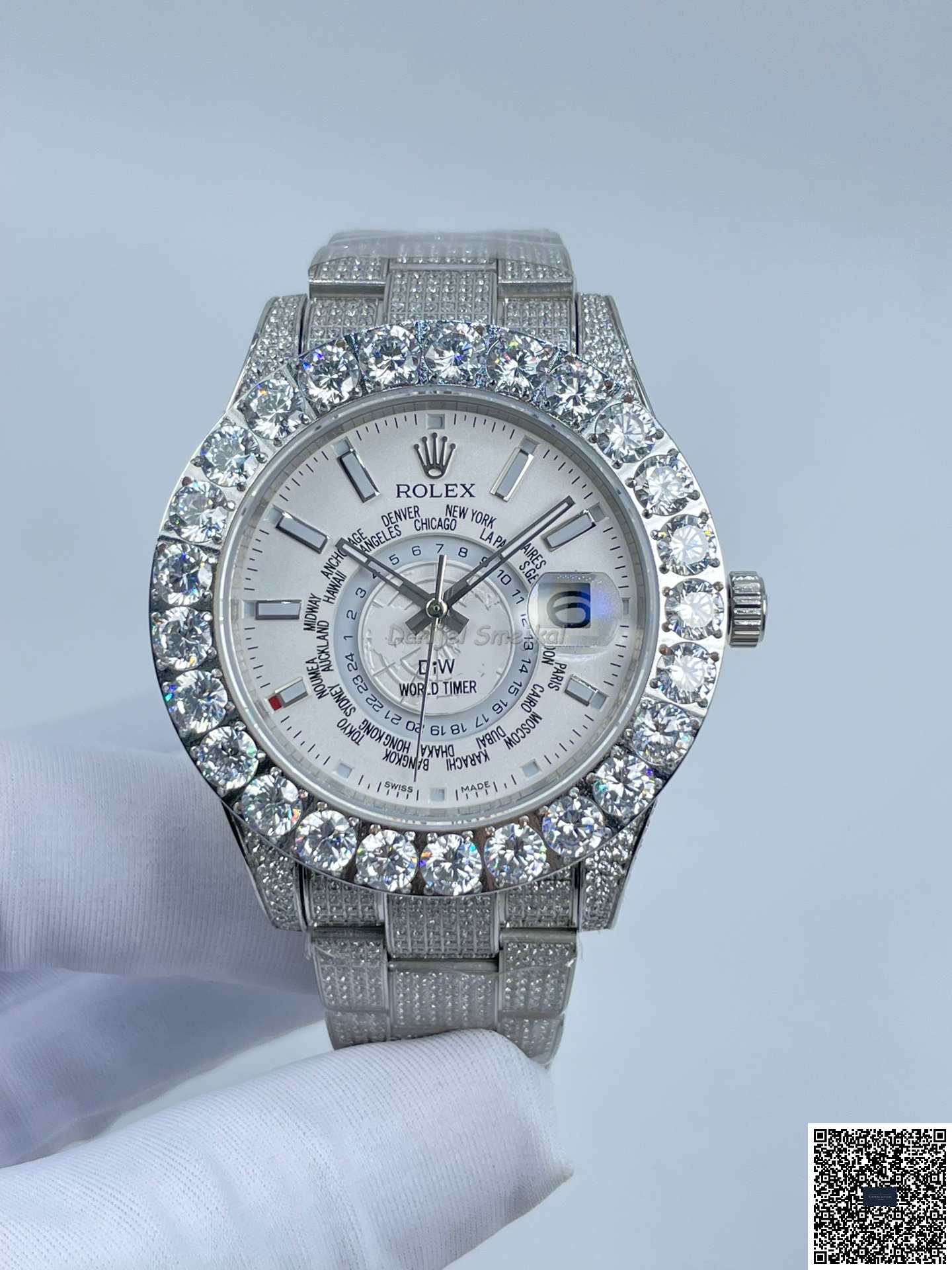 Rolex SkyDweller Iced Out 336934 42mm