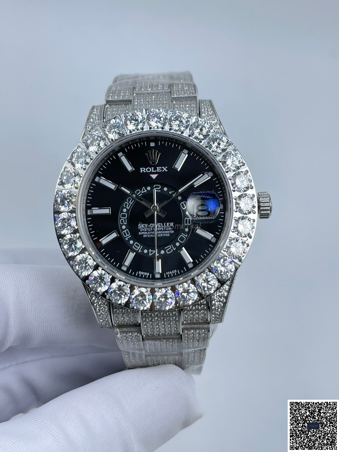 Rolex SkyDweller Iced Out 336934 42mm