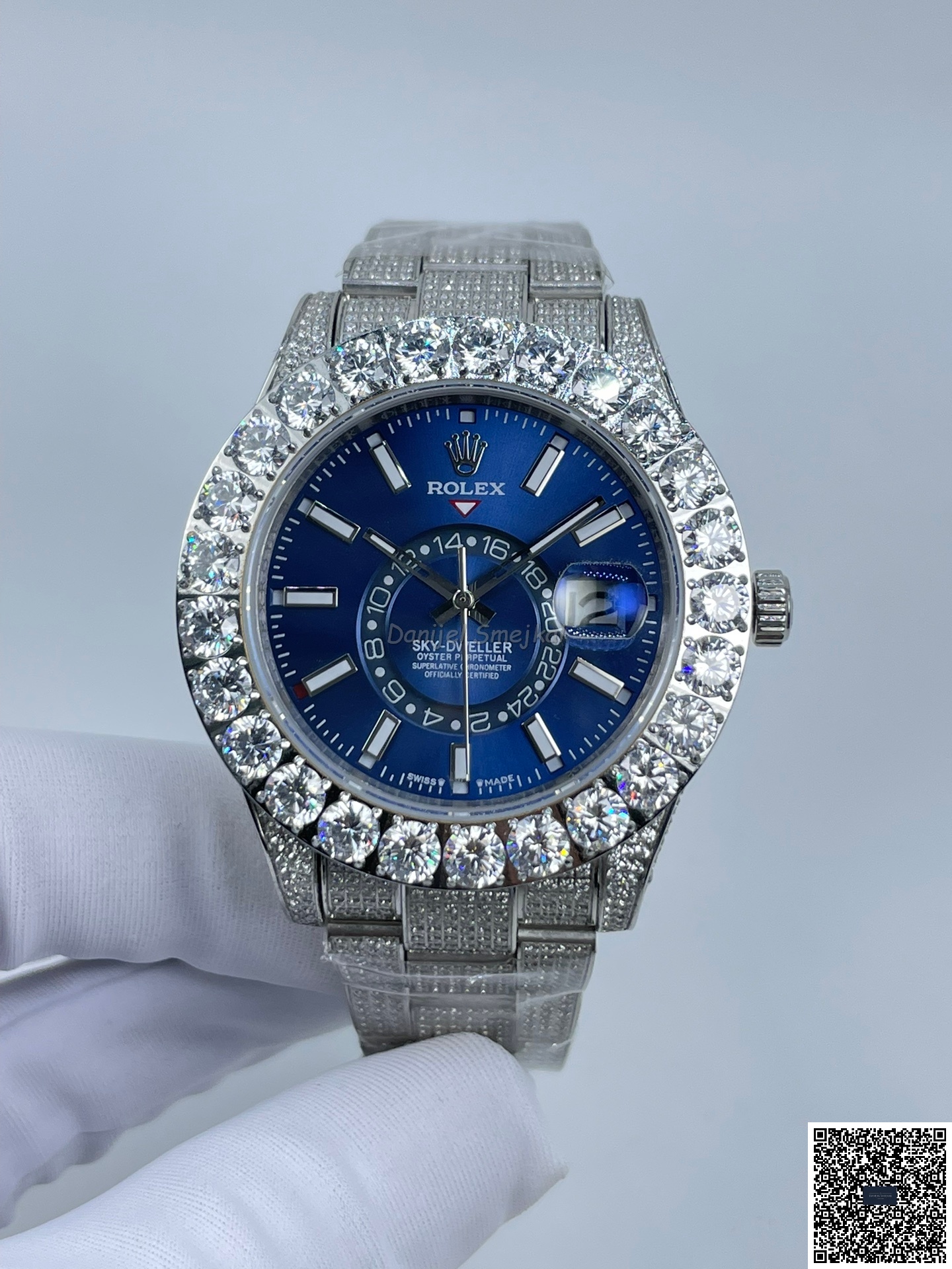 Rolex SkyDweller Iced Out 336934 42mm