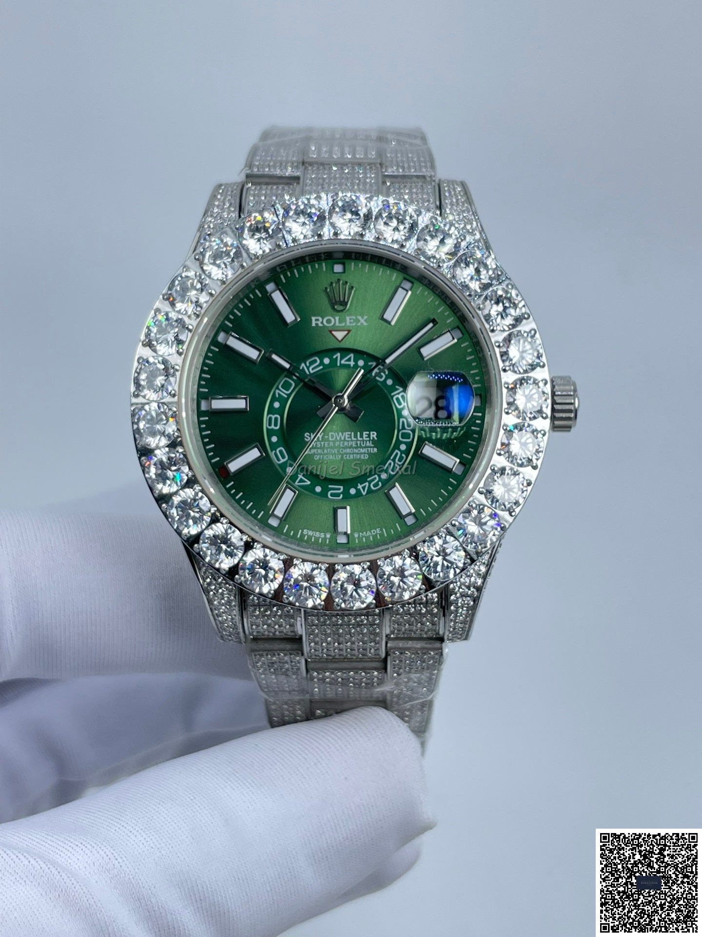 Rolex SkyDweller Iced Out 336934 42mm