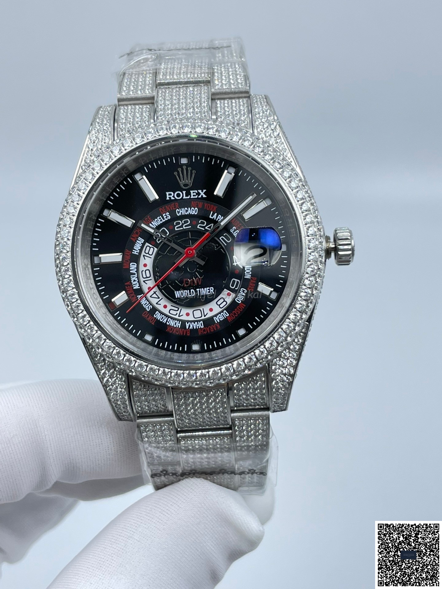 Rolex SkyDweller Iced Out 336934 42mm