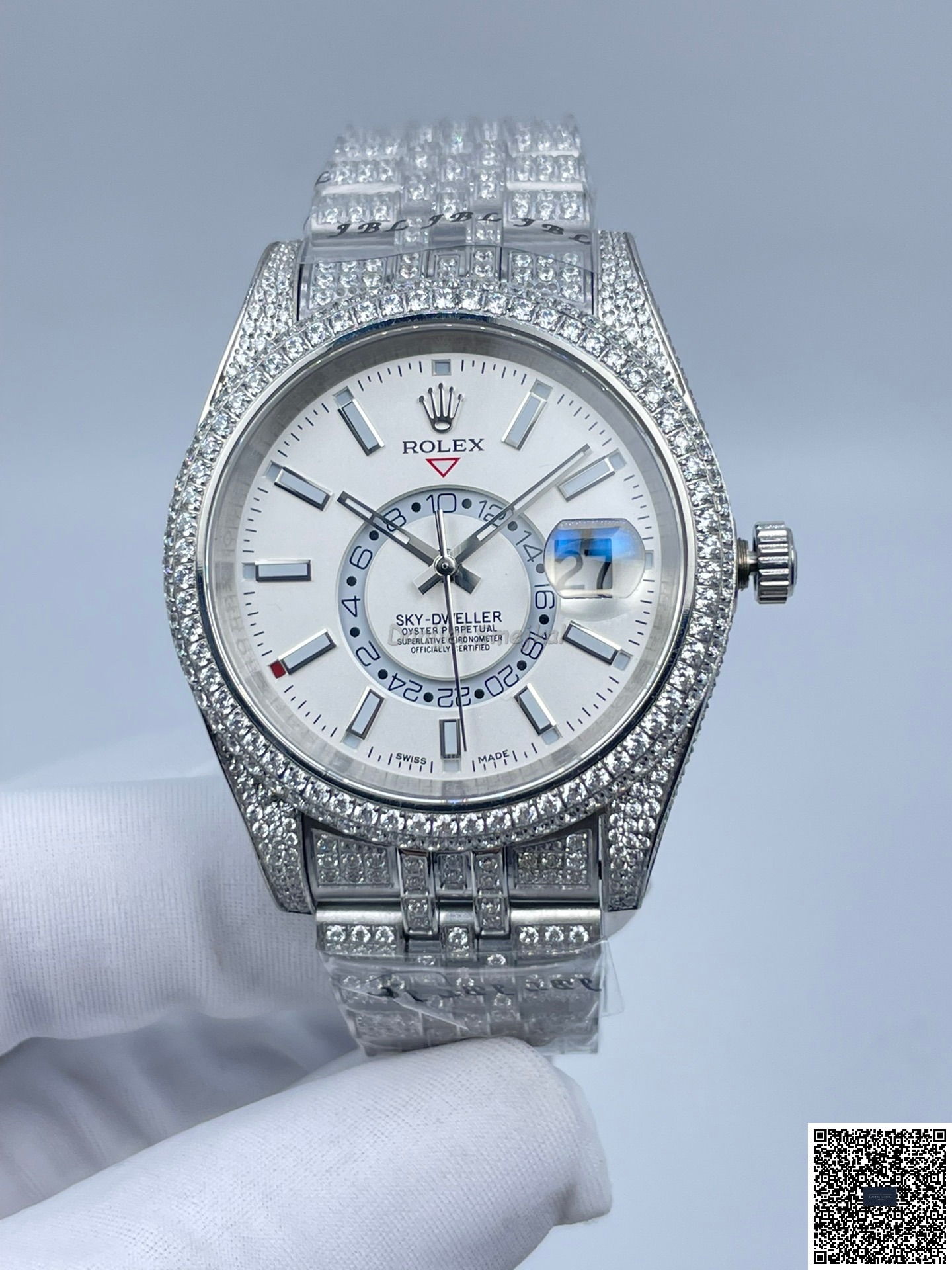 Rolex SkyDweller Iced Out 336934 42mm