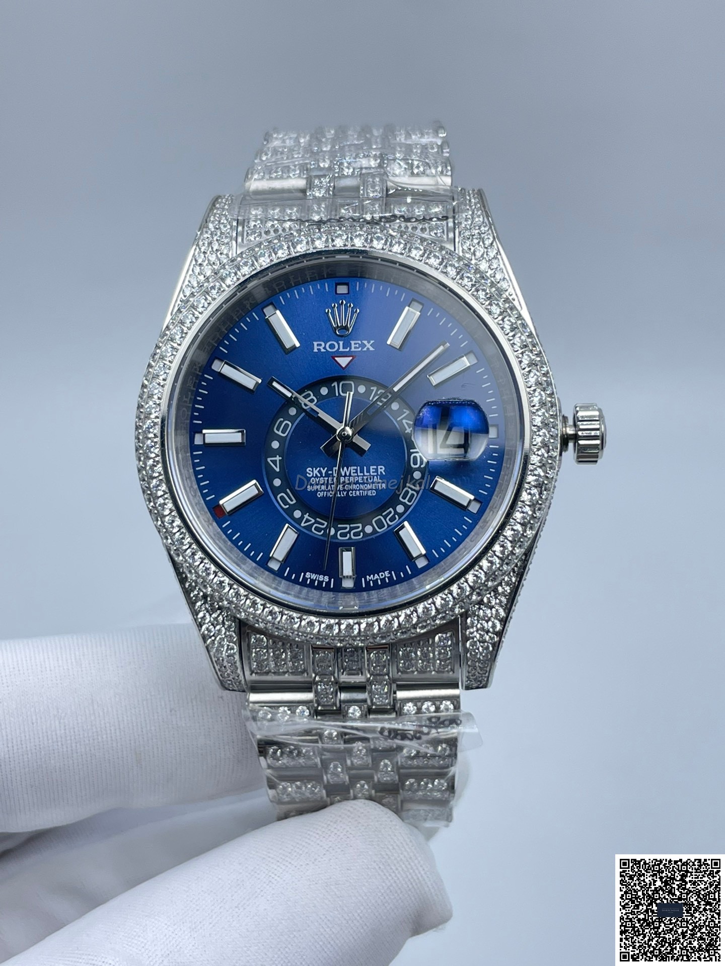 Rolex SkyDweller Iced Out 336934 42mm