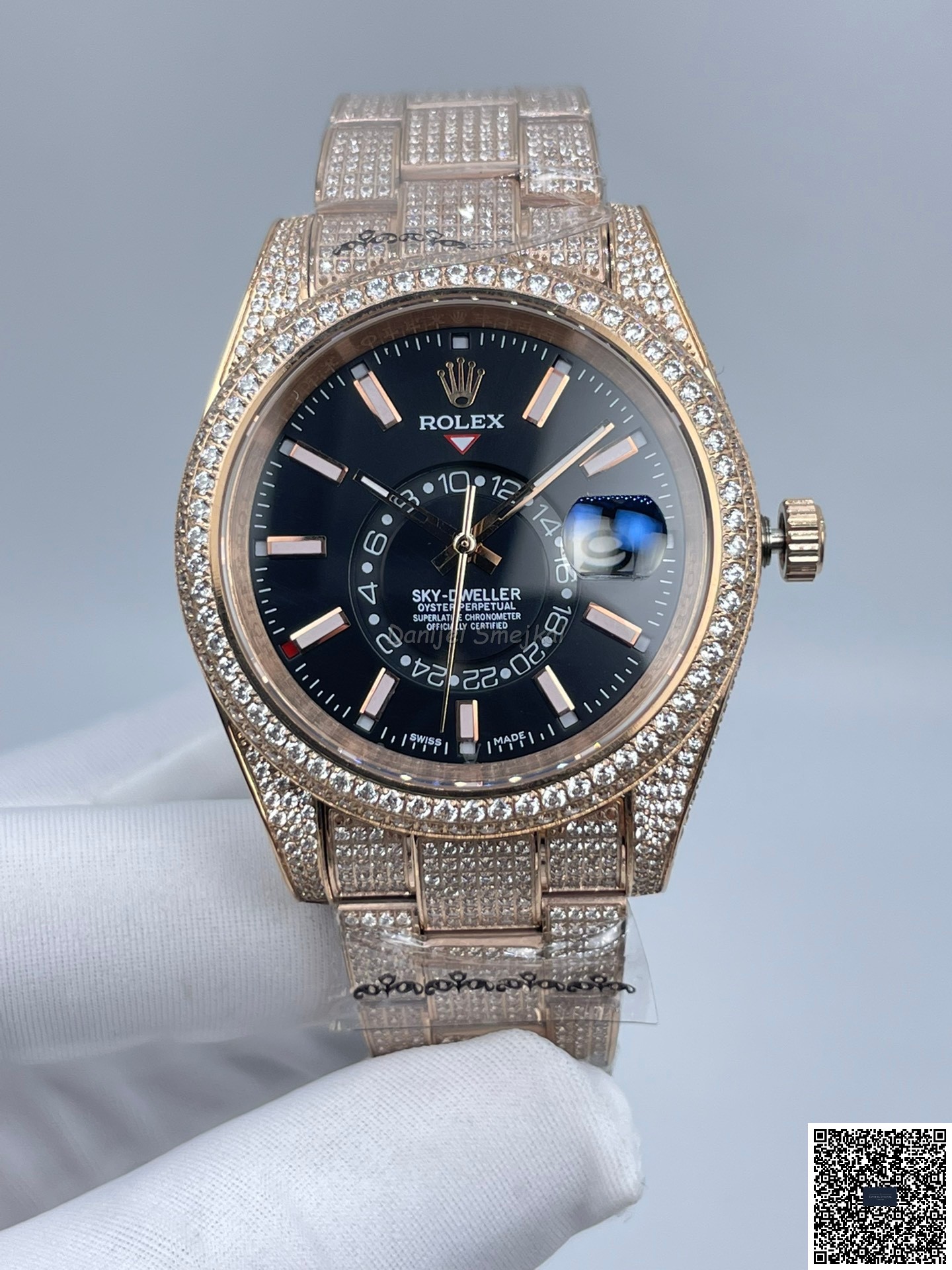 Rolex SkyDweller Iced Out 336935 42mm