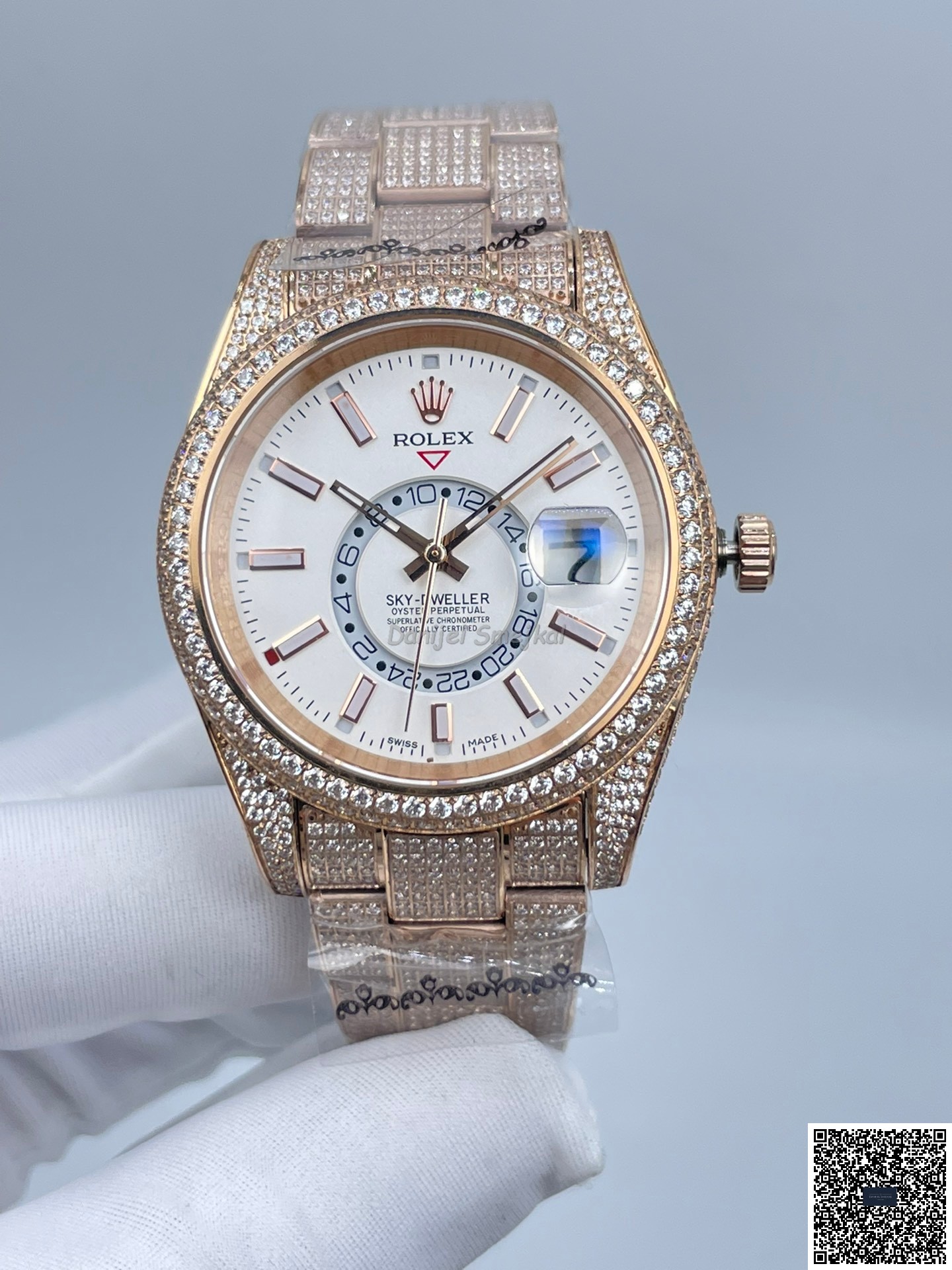 Rolex SkyDweller Iced Out 336935 42mm