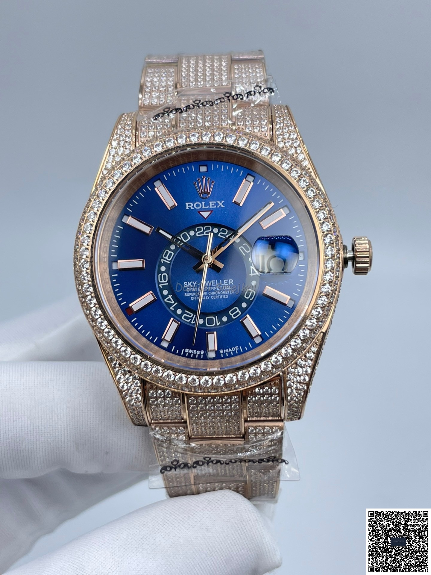 Rolex SkyDweller Iced Out 336935 42mm