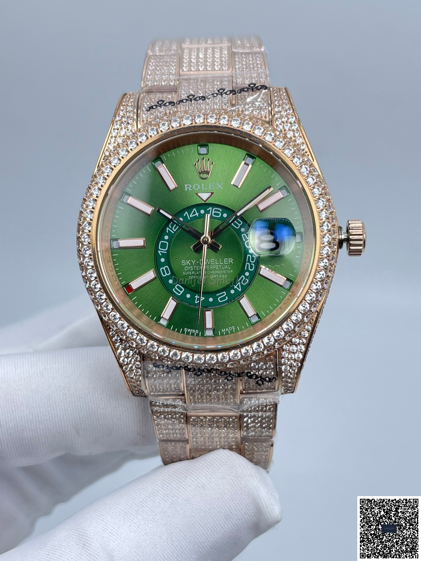 Rolex SkyDweller Iced Out 336935 42mm