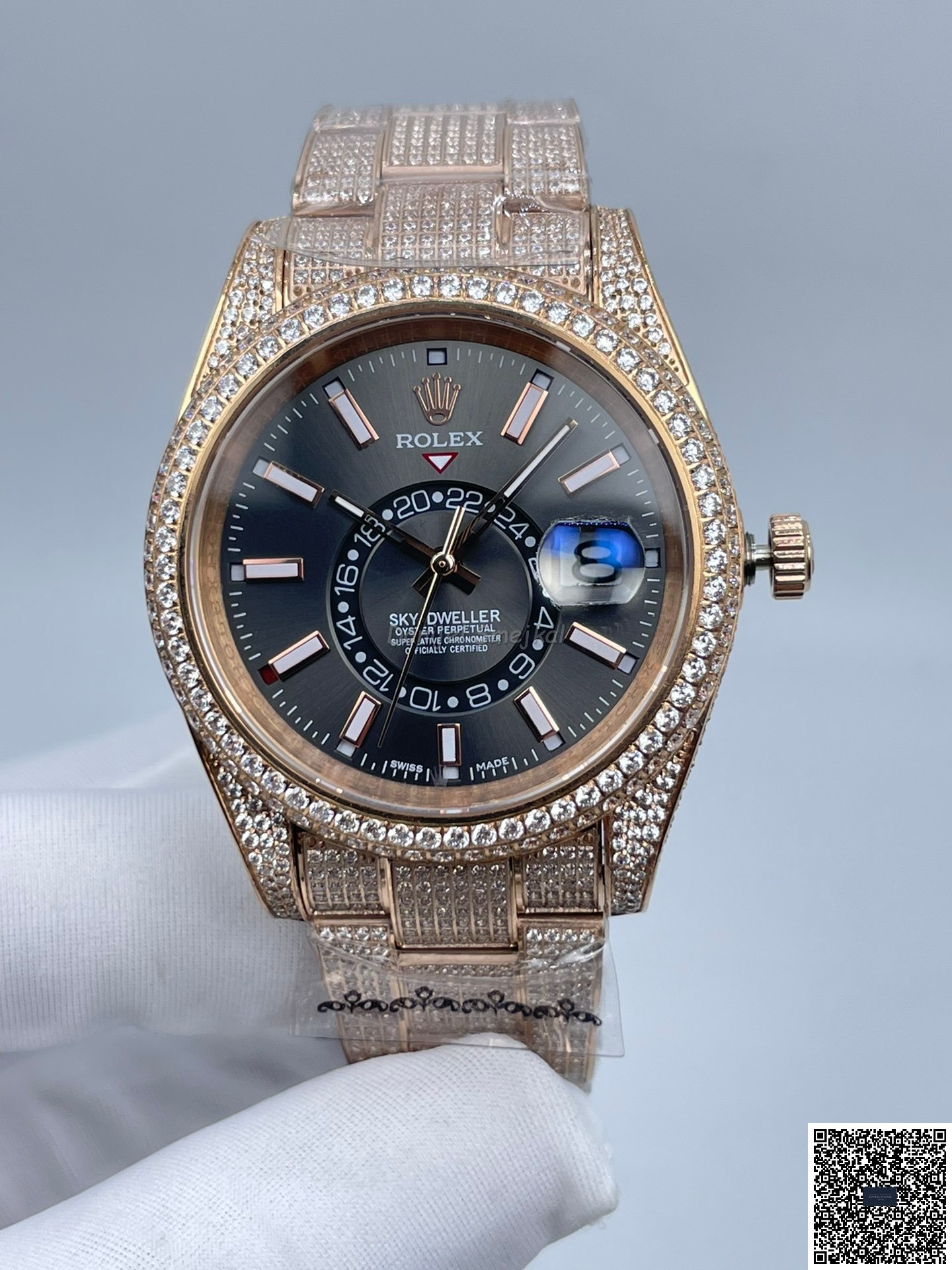 Rolex SkyDweller Iced Out 336935 42mm