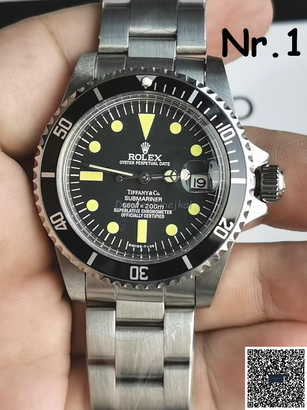 Rolex Submariner Tiffany Vintage 1665 40mm