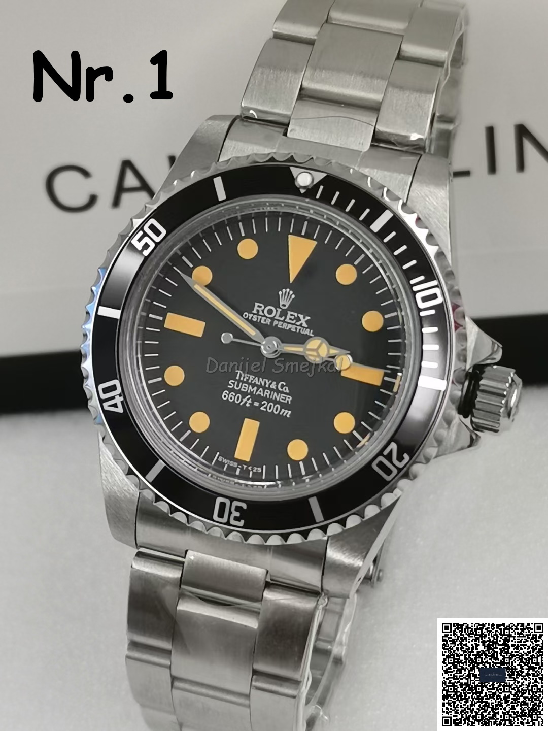 Rolex Submariner Tiffany Vintage 5513 40mm