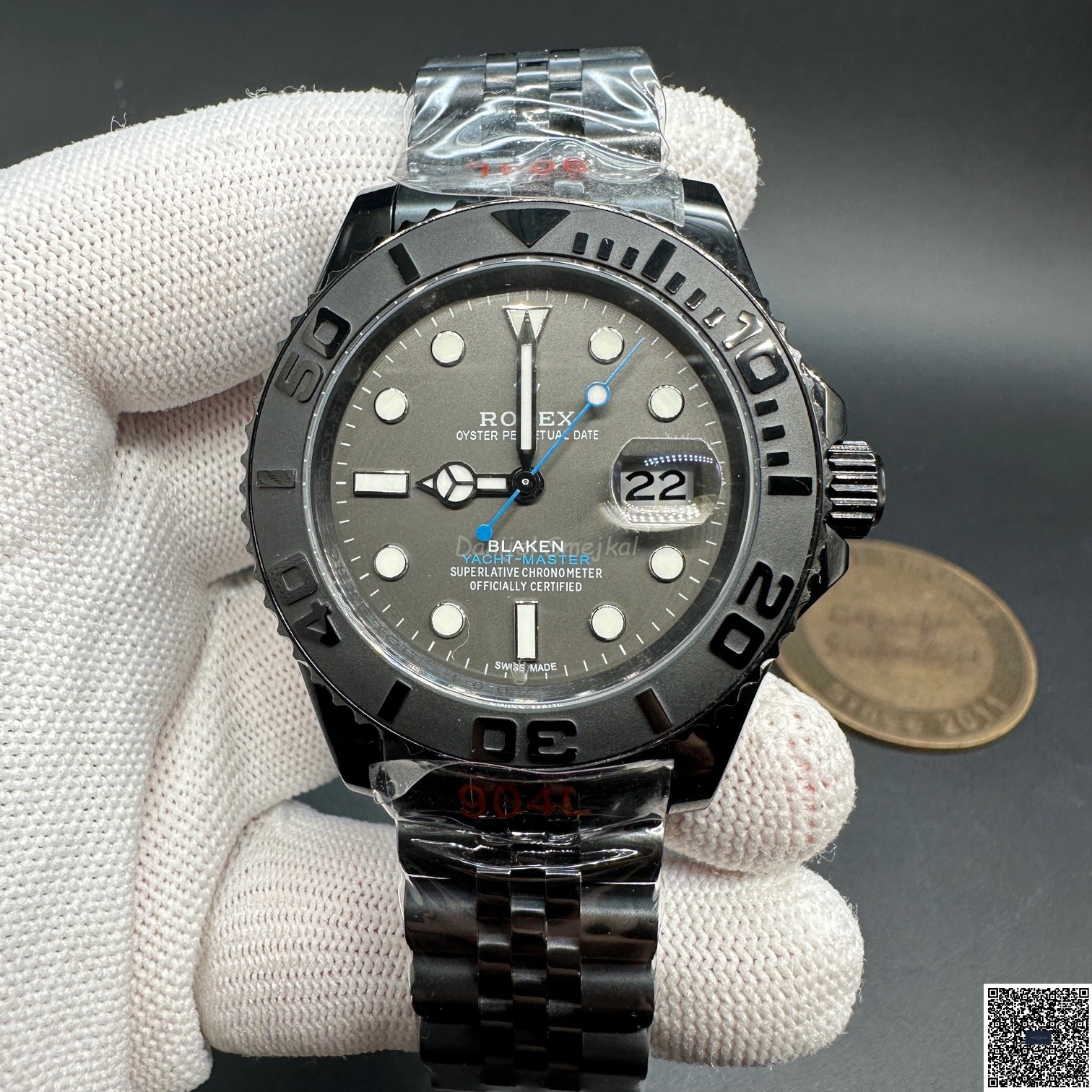 Rolex Yacht Master 126622 Blaken 40mm