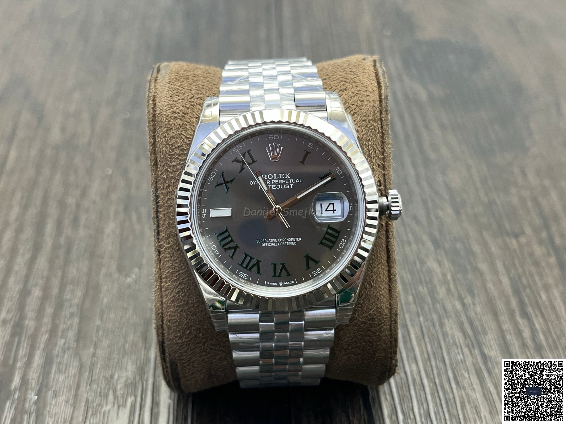 VS 2025 Rolex Datejust 126334 Wimbledon 41mm